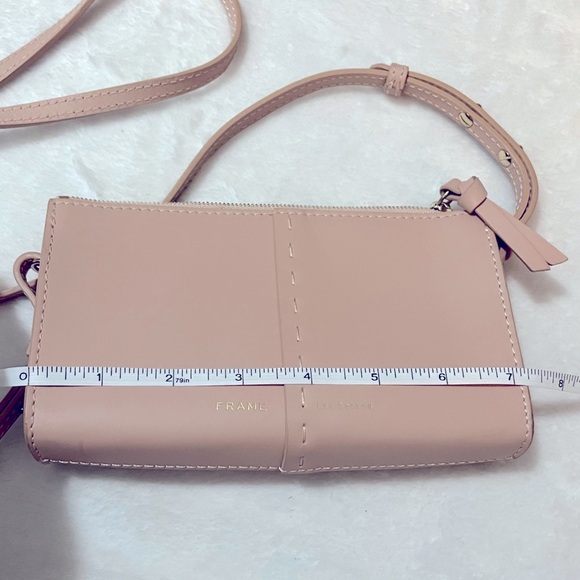 Frame les second mini crossbody pink purse leather made in Italy! Like new!! - Picture 14 of 16